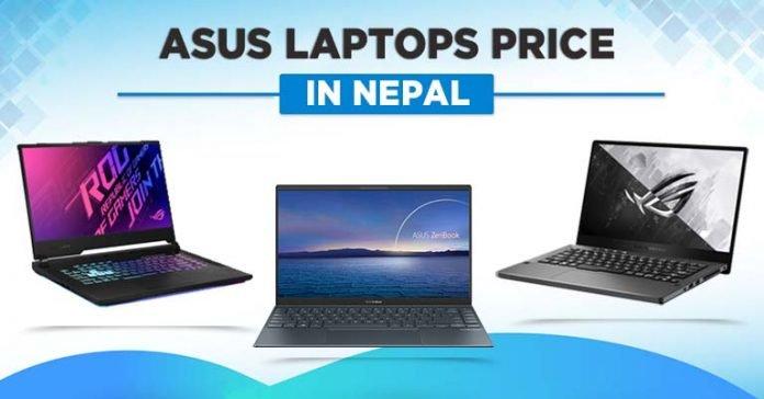 Asus Laptops Price in Nepal [Updated]