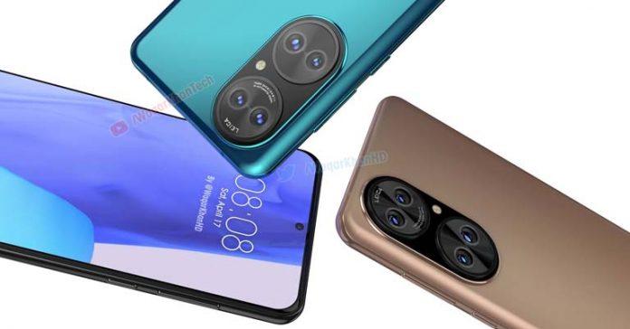 Colorful renders of the upcoming Huawei P50 hits the internet