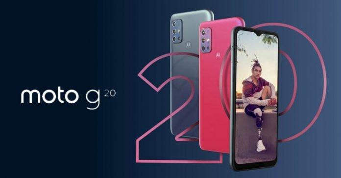 Motorola Moto G20 announced with 90Hz refresh rate, Unisoc processor