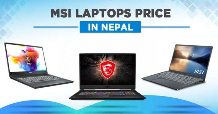 MSI Laptops Price in Nepal [Updated]